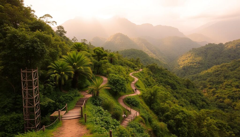 Rute Pendakian Gunung Talung Rute Pendakian Gunung Talung