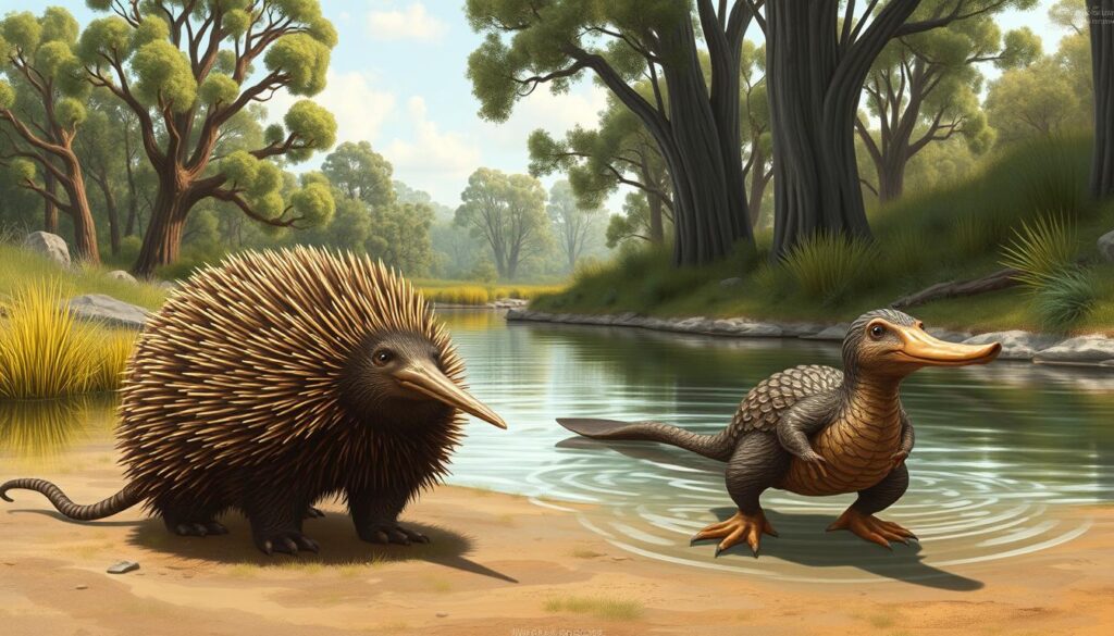 Perbedaan fisik Echidna dan Platipus Perbedaan fisik Echidna dan Platipus