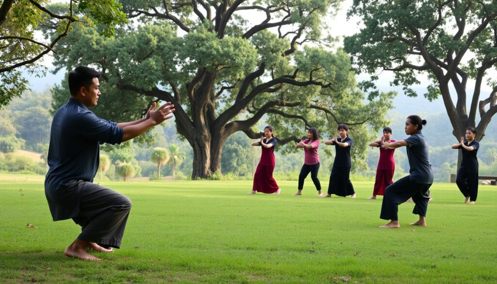 latihan silat latihan silat