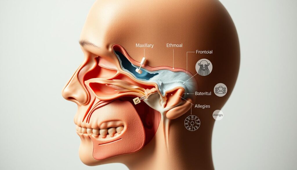 Penyebab sinusitis Penyebab sinusitis