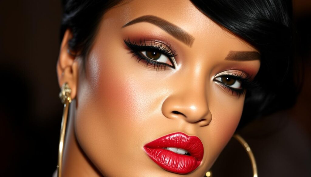 Rihanna makeup Rihanna makeup