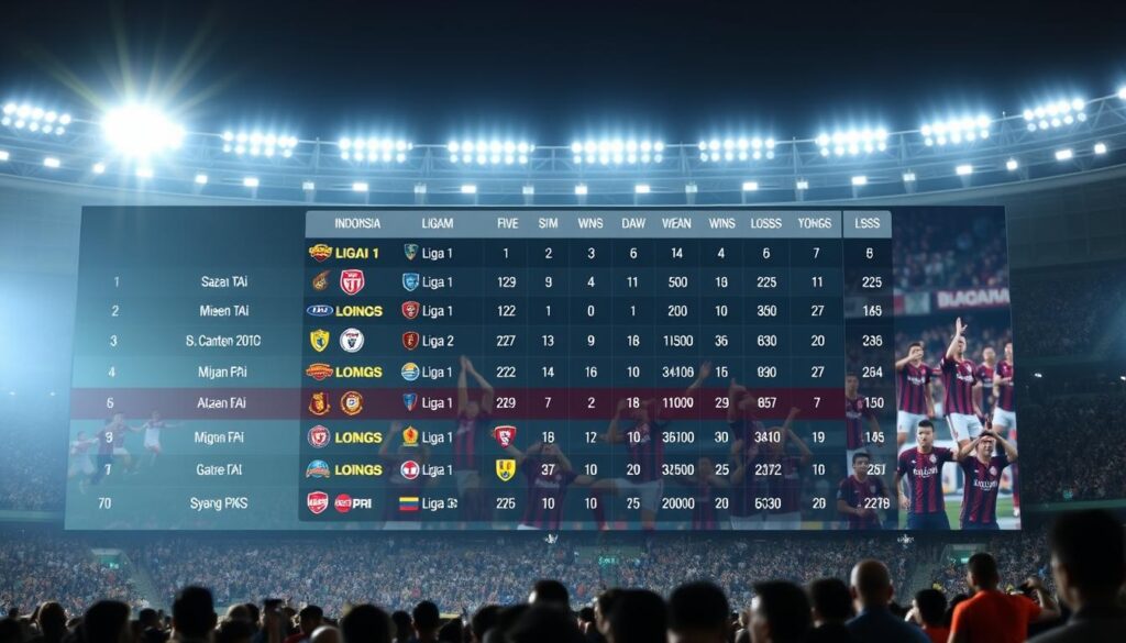 Klasemen Liga1