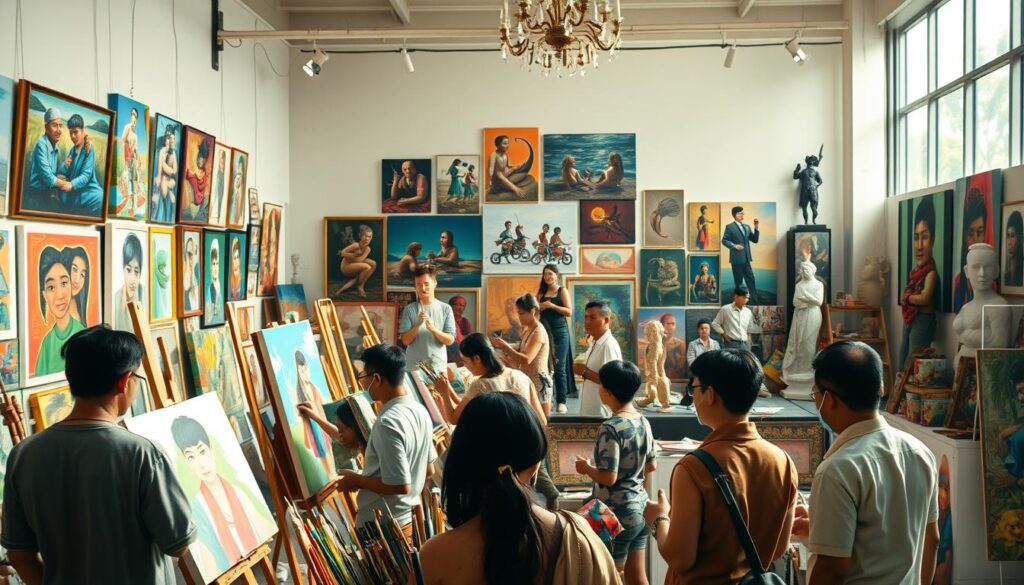 seni rupa Indonesia