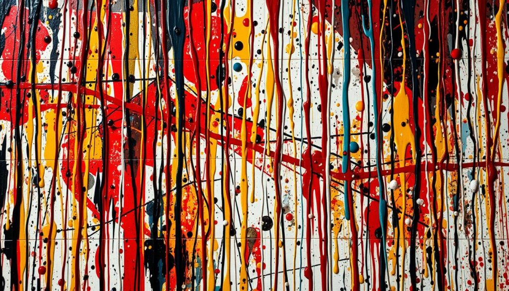 teknik dripping Pollock teknik dripping Pollock